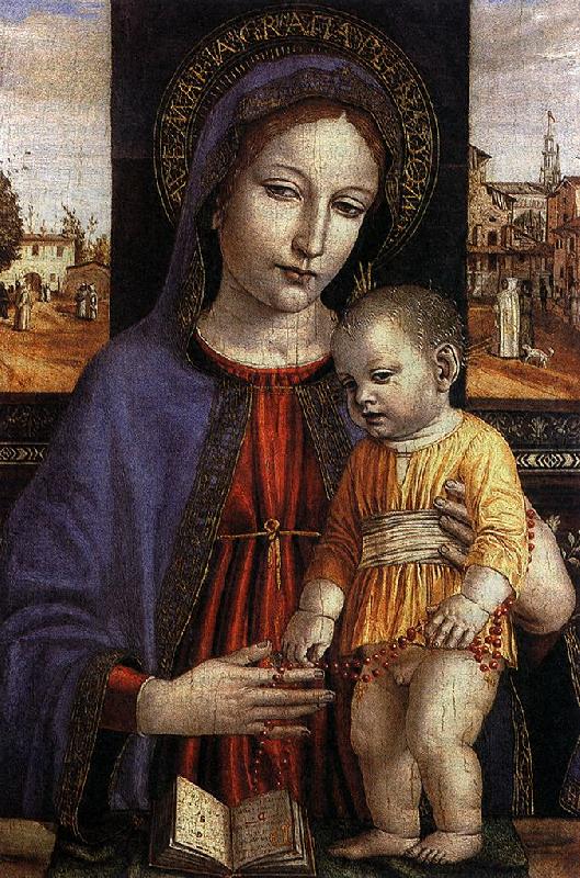 Virgin and Child fdg, BORGOGNONE, Ambrogio